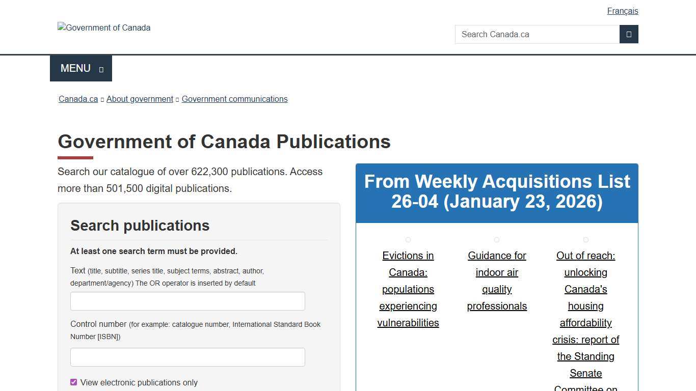 Government of Canada Publications - Canada.ca